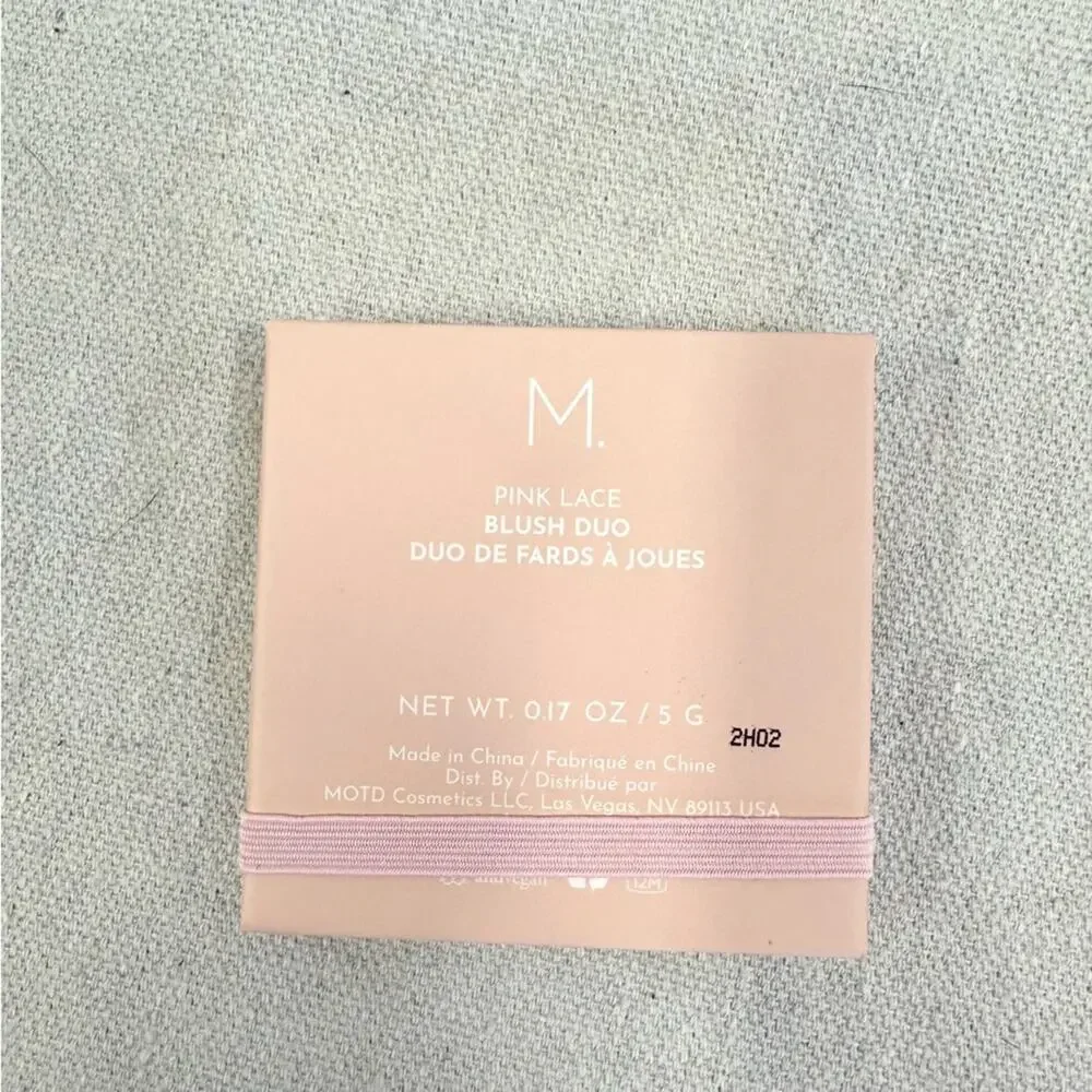 MOTD Blush Duo Pink Lace Talc Free New in Box Unused‎
